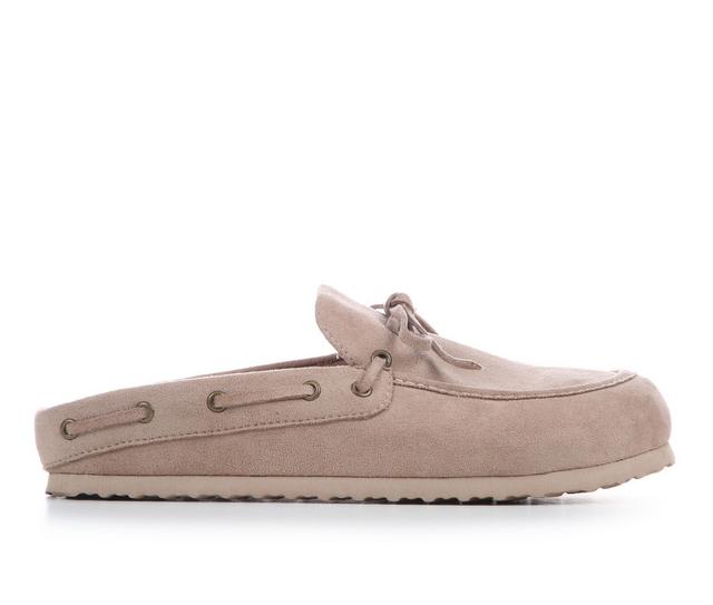 Women's Madden Girl Paisleyy Mules in Taupe color