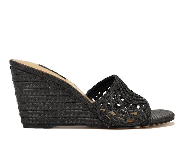 Women's Nine West Nimma Wedges in Black color