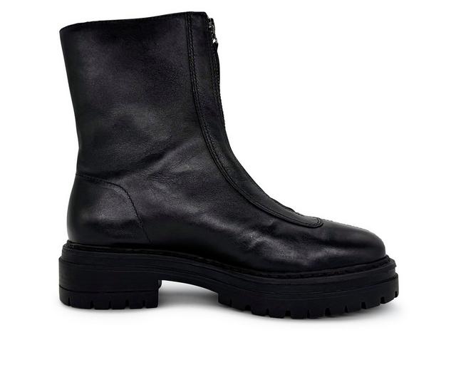 Women's Chelsea Crew Zorro Ankle Boots in Black Leather color