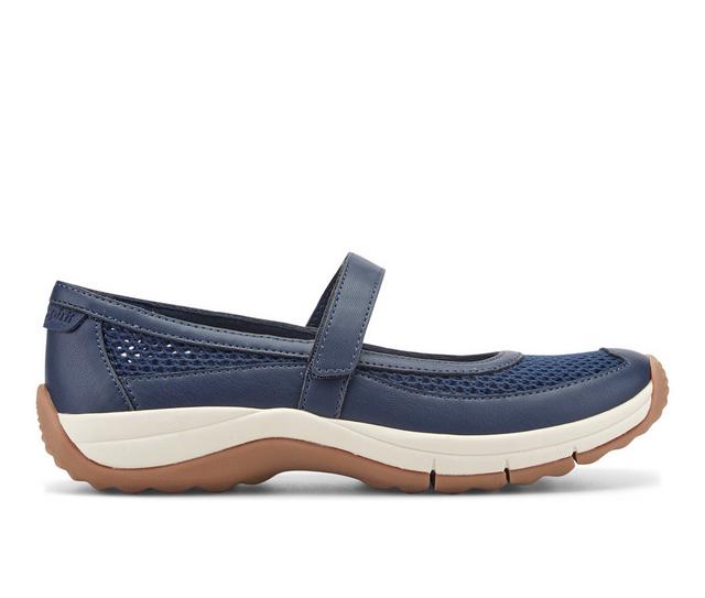 Women's Easy Spirit Briana Mary Jane Sneakers in Dark Blue color