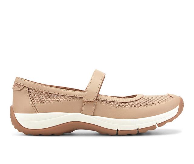 Women's Easy Spirit Briana Mary Jane Sneakers in Medium Natural color