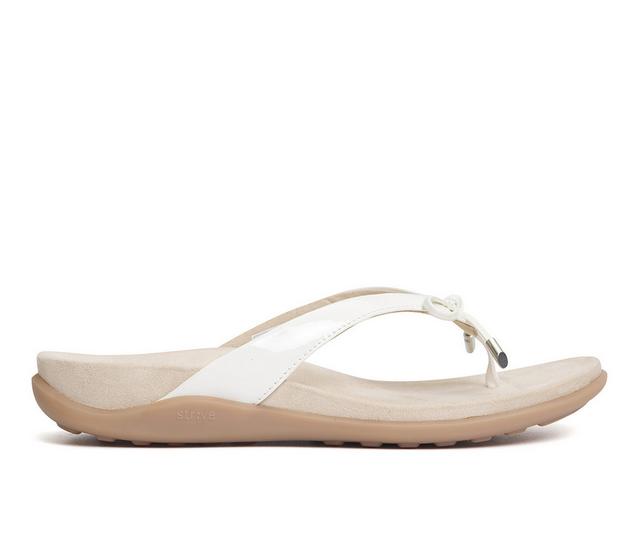 Women's Strive Island 2 Flip-Flops in White color