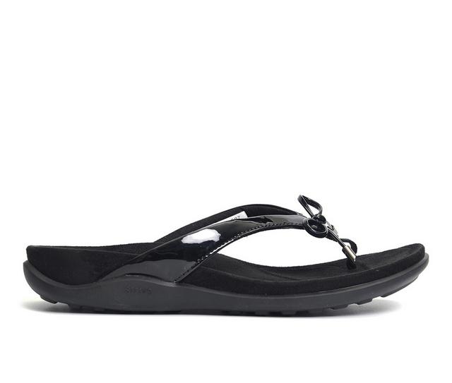 Women's Strive Island 2 Flip-Flops in Black color