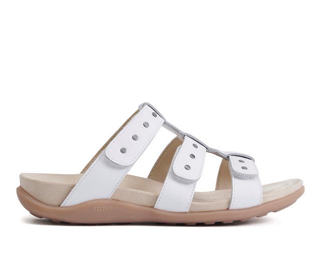 Women's Strive Biarritz Sandals in White color