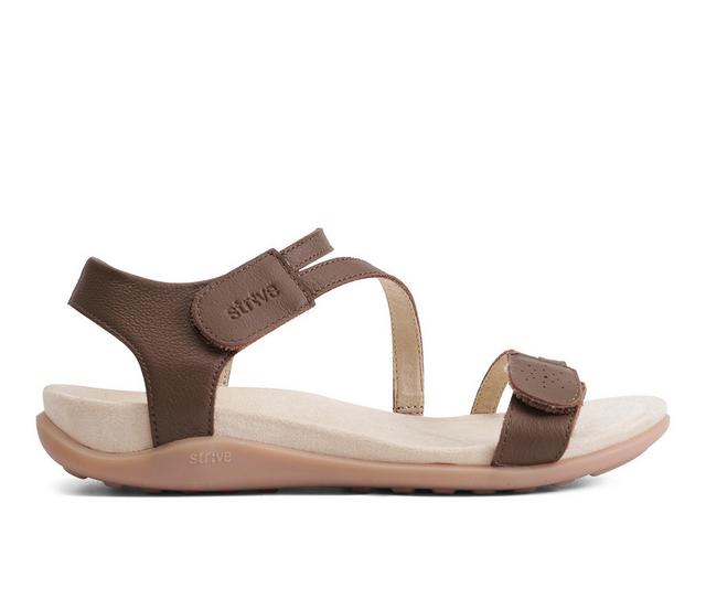 Women's Strive Nice Outdoor Sandals in Tan color