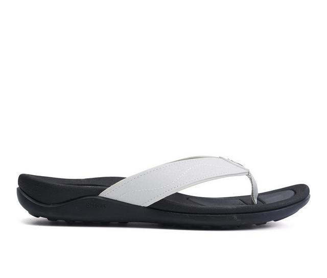 Women's Strive Wave Flip-Flops in White color