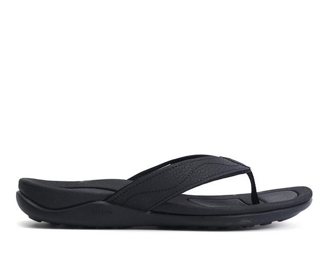 Women's Strive Wave Flip-Flops in Black color