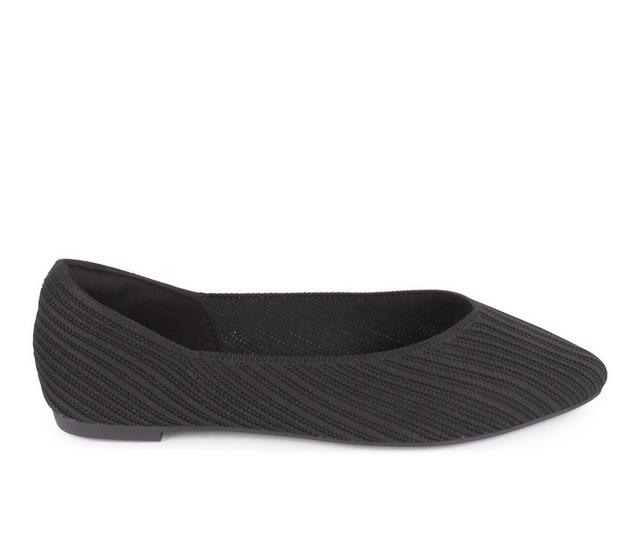 Women's Tahari Maldives Flats in Black color