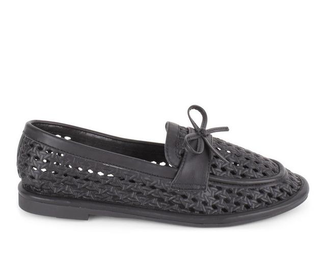 Women's Tahari Maple Loafers in Black color