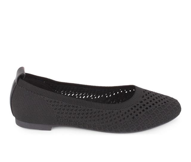 Women's Tahari Oslo Flats in Black color