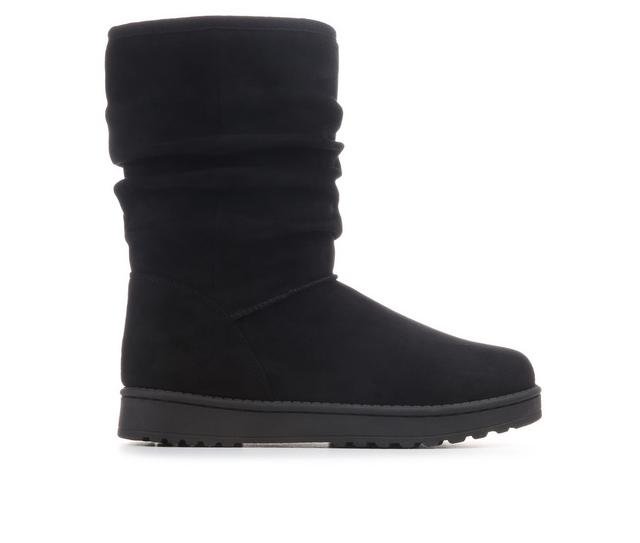 Women's White Mountain Ironside Winter Boots in Black color