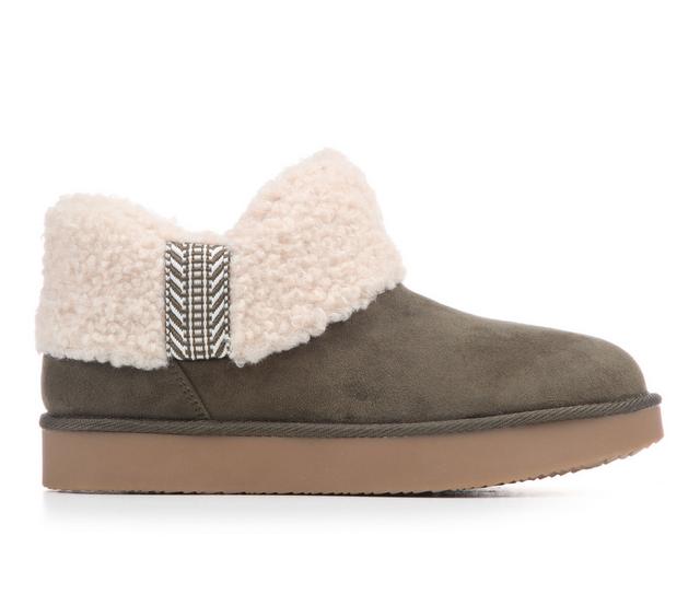 Women's White Mountain Bleaker Winter Boots in Olive color