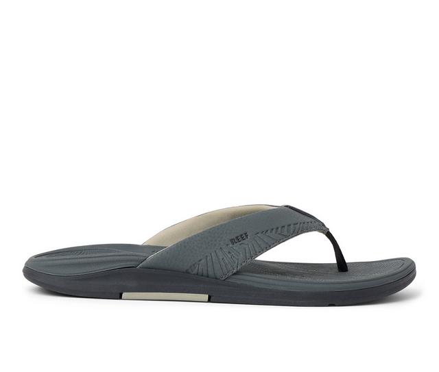Men's Reef Offshore Flip-Flops in Grey/Black/Tan color