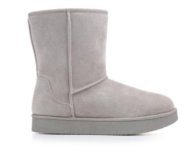 Women's White Mountain Blushes Winter Boots in Light Grey color