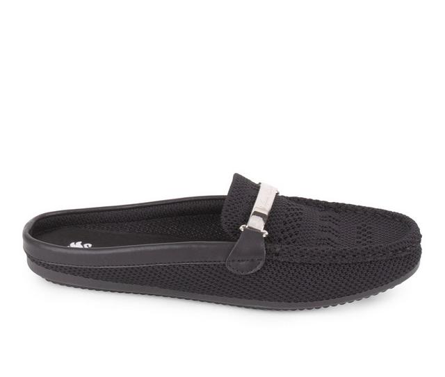 Women's Gloria Vanderbilt Annalise Slip-on Loafers in Black color