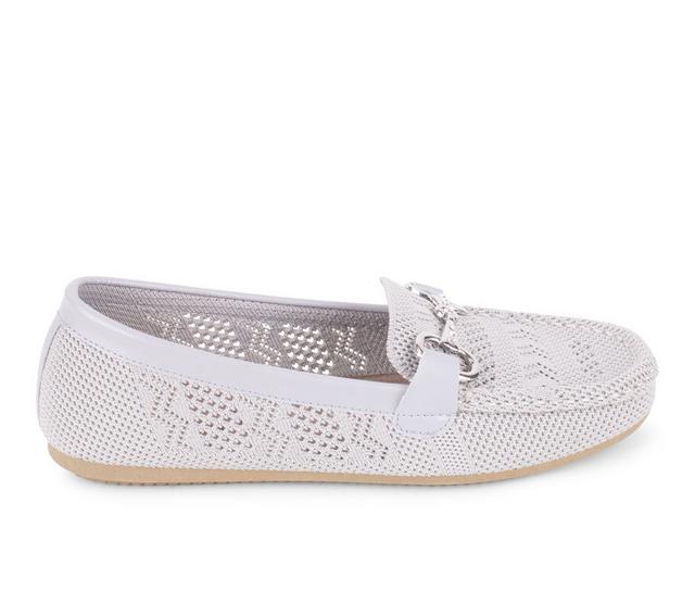 Women's Gloria Vanderbilt Tristan Loafers in Grey color