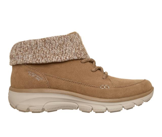 Women's Skechers Easy Going-Fall Odyssey 169118 Booties in Chestnut color