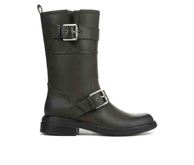 Women's Naturalizer Latoya Mid-calf Boots in Steel Grey color