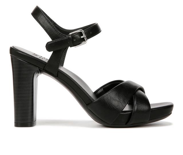 Women's Naturalizer Morgan Dress Sandals in Black color