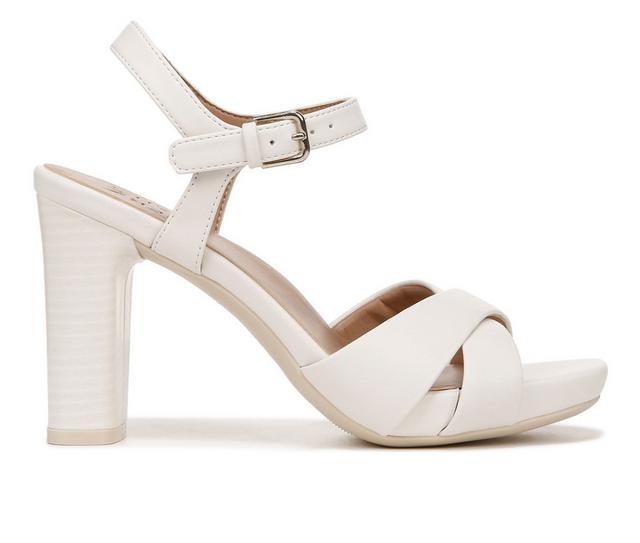 Women's Naturalizer Morgan Dress Sandals in Warm White color