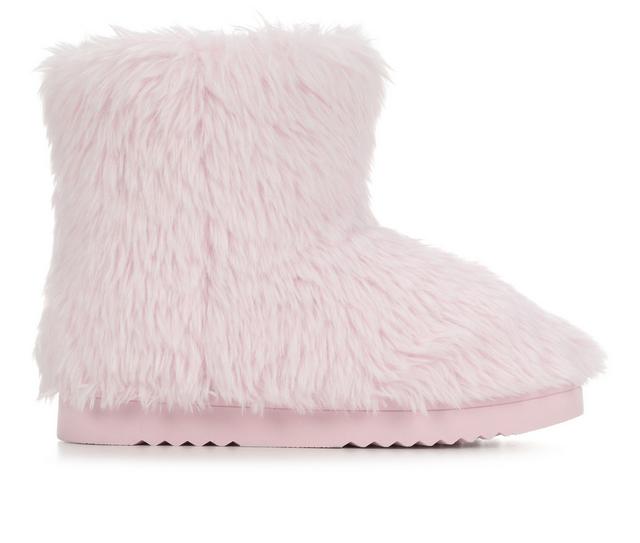Girls' Steve Madden Little Kid & Big Kid Jfuzzy Boots in Pink color