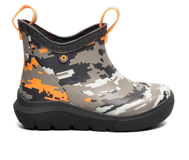 Kids' Bogs Footwear Little Kid & Big Kid Skyline Chelsea Rain Boots in Taupe Multi color