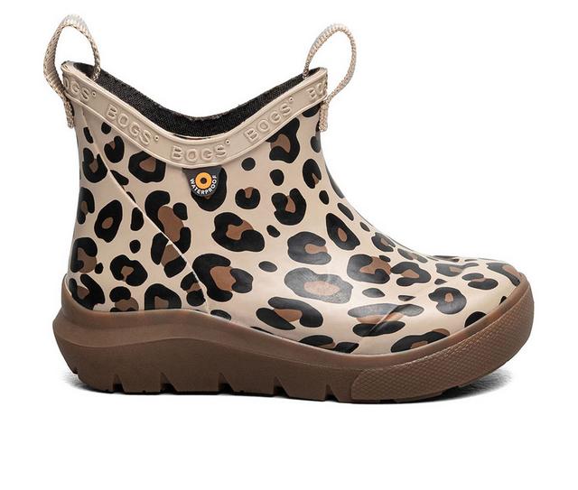 Kids' Bogs Footwear Little Kid & Big Kid Skyline Chelsea Rain Boots in Tan Multi color