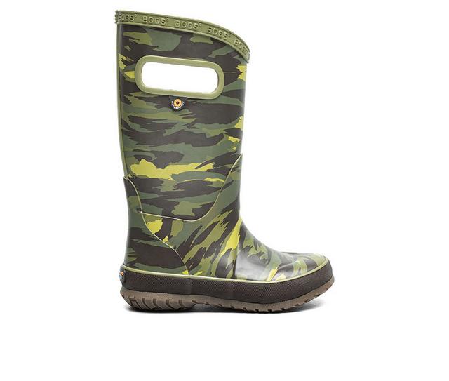 Kids' Bogs Footwear Infant & Toddler Rain Boots in Green Multi color
