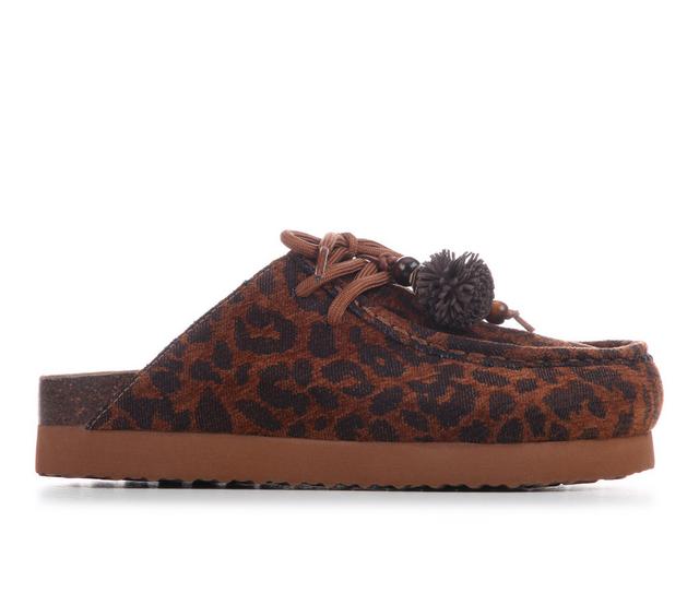 Women's Rocket Dog Arden Mules in Leopard color