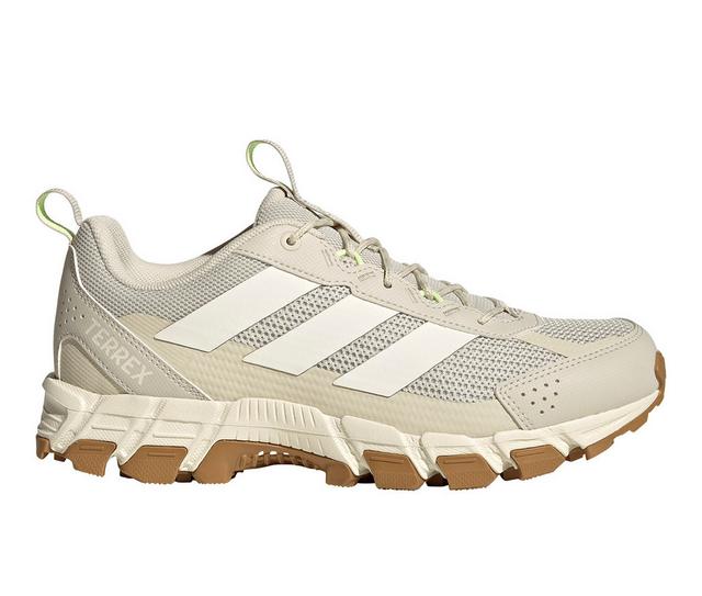 Women's Adidas Rockadia Trail Running Shoes in Light Beige color