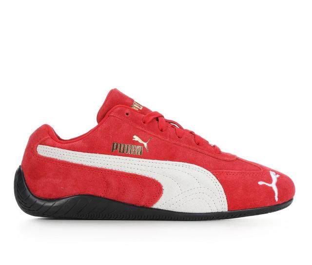 Women's Puma Speedcat OG Sneakers in Red/White color