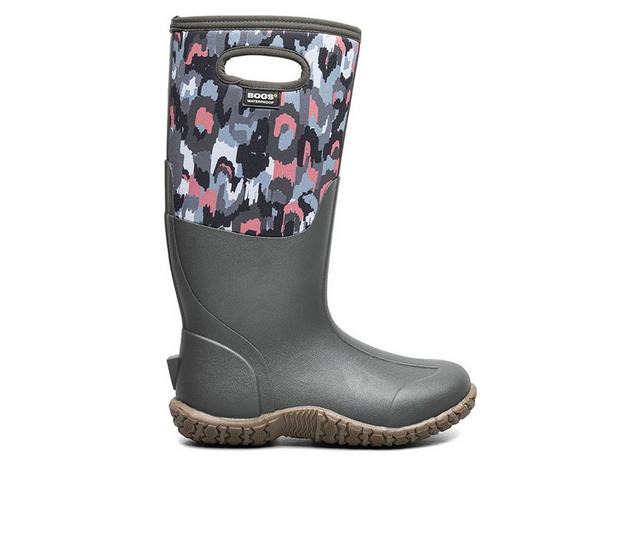 Women's Bogs Footwear Mesa - Ikat Farm & Ranch Boots in Dark Grey Multi color