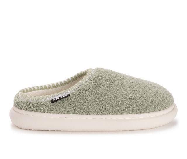 MUK LUKS Women's Luan Slippers in Sage color