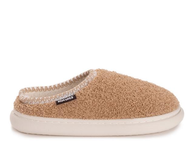 MUK LUKS Women's Luan Slippers in Tan color