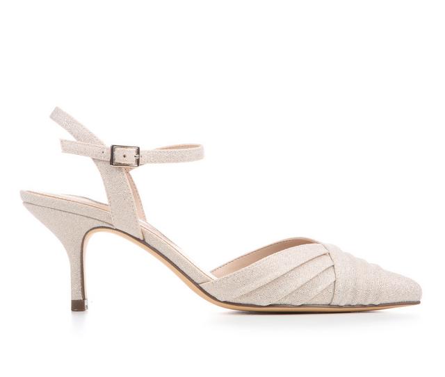 Women's N by Nina Britty-YF Pumps in Platino color