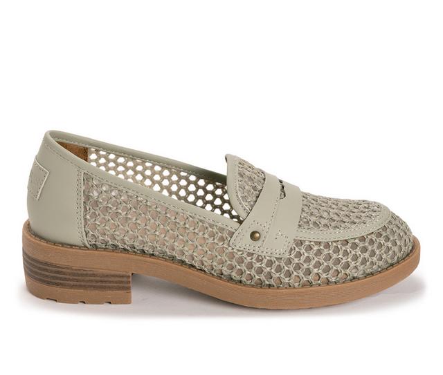 Women's MUK LUKS Vania Loafers in Sage color