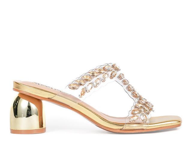 Women's Lady Couture Seastar Dress Sandals in Gold color