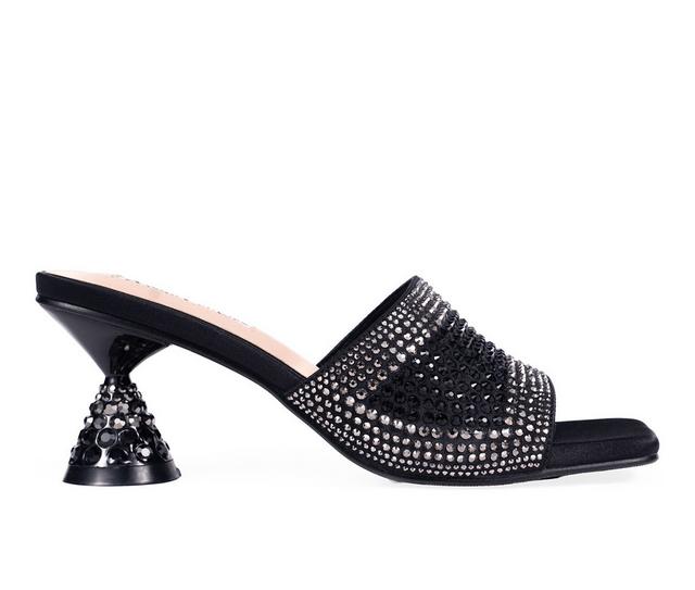 Women's Lady Couture Fontana Dress Sandals in Black color