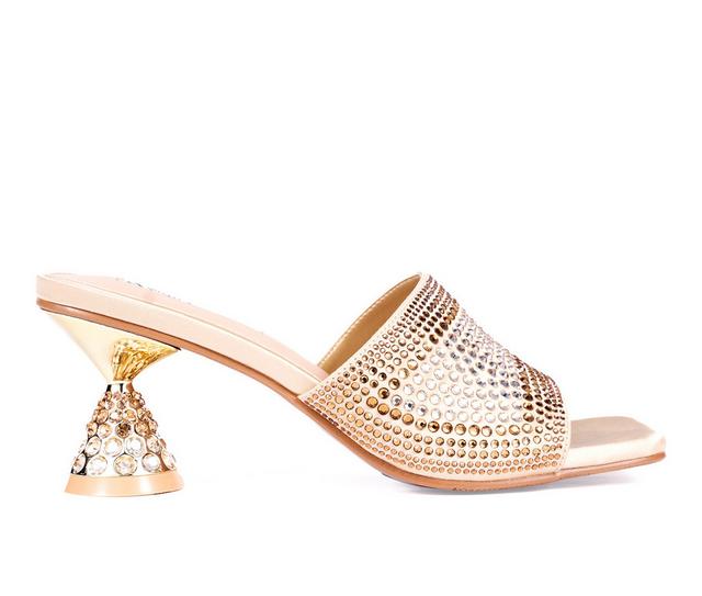 Women's Lady Couture Fontana Dress Sandals in Gold color