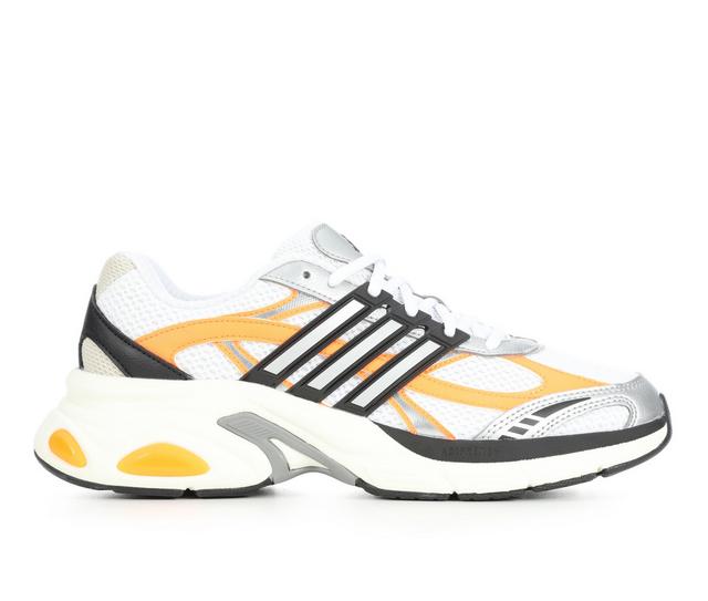 Men's Adidas Starglide Sneakers in Wht/Org/Blk color