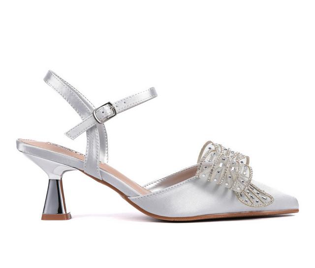 Women's Lady Couture Leslie Pumps in Silver color