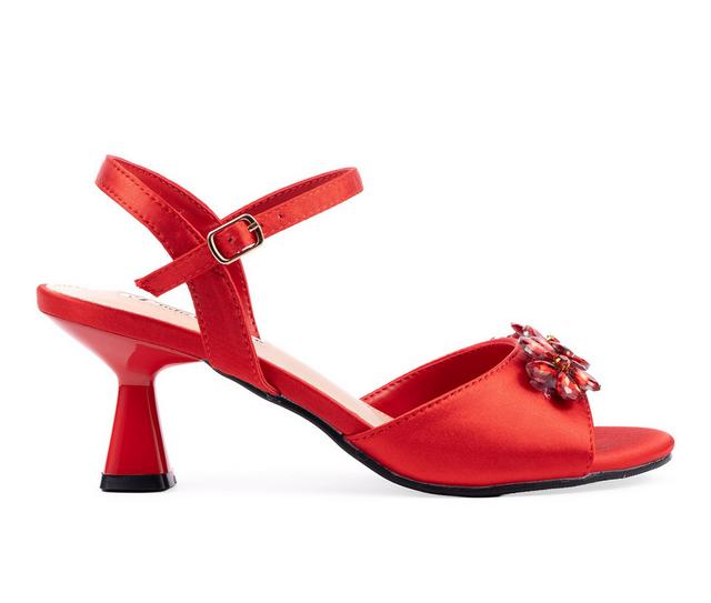 Women's Lady Couture Liz Dress Sandals in Red color