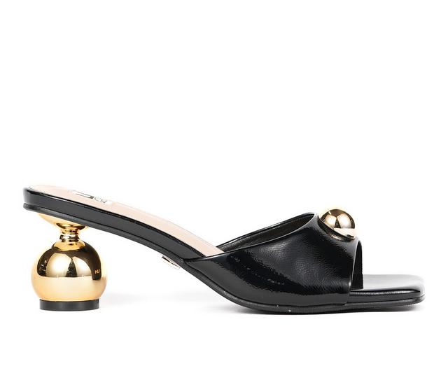 Women's Ninety Union Milano Dress Sandals in Black color