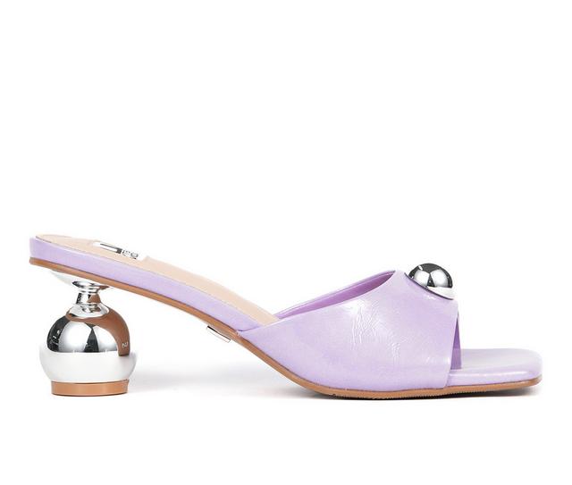 Women's Ninety Union Milano Dress Sandals in Lavender color
