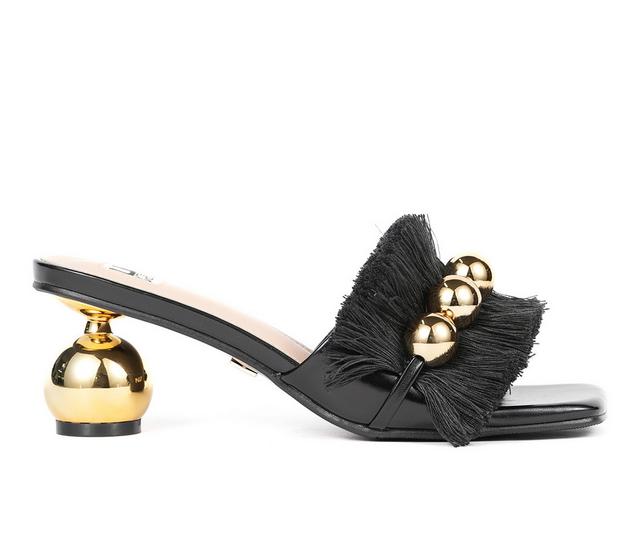 Women's Ninety Union Miami Dress Sandals in Black color