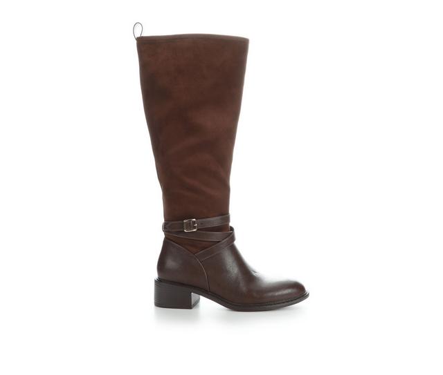 Women's Christina Royale Nimbis Knee High Boots in Chocolate color