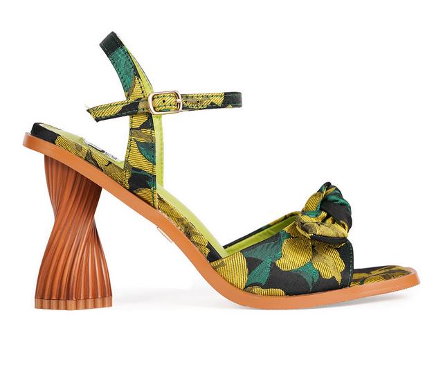 Women's Ninety Union Nora Dress Sandals in Green Multi color