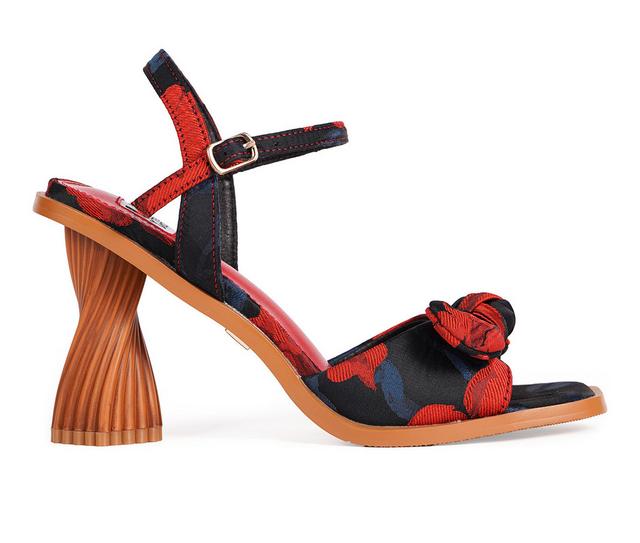 Women's Ninety Union Nora Dress Sandals in Red Multi color