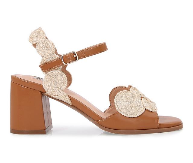 Women's Ninety Union Valerie Dress Sandals in Tan color