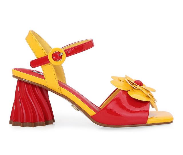 Women's Ninety Union Camila Pumps in Yellow Multi color